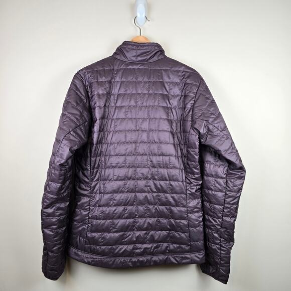 Patagonia Mens Nano Puff Jacket Size Small Obsidian Plum Full Zip Primaloft - Picture 4 of 4
